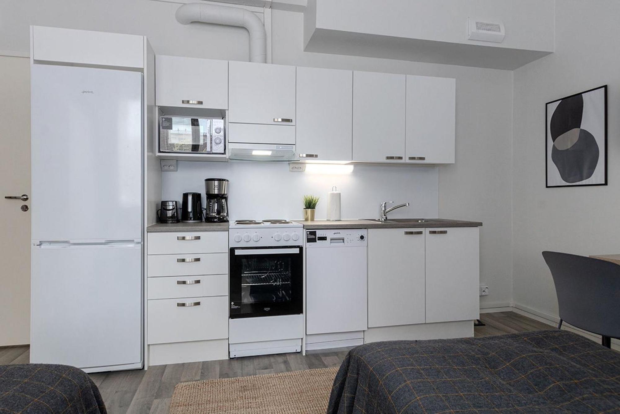 Forenom Serviced Apartments Rauma Kaivopuisto Exterior foto