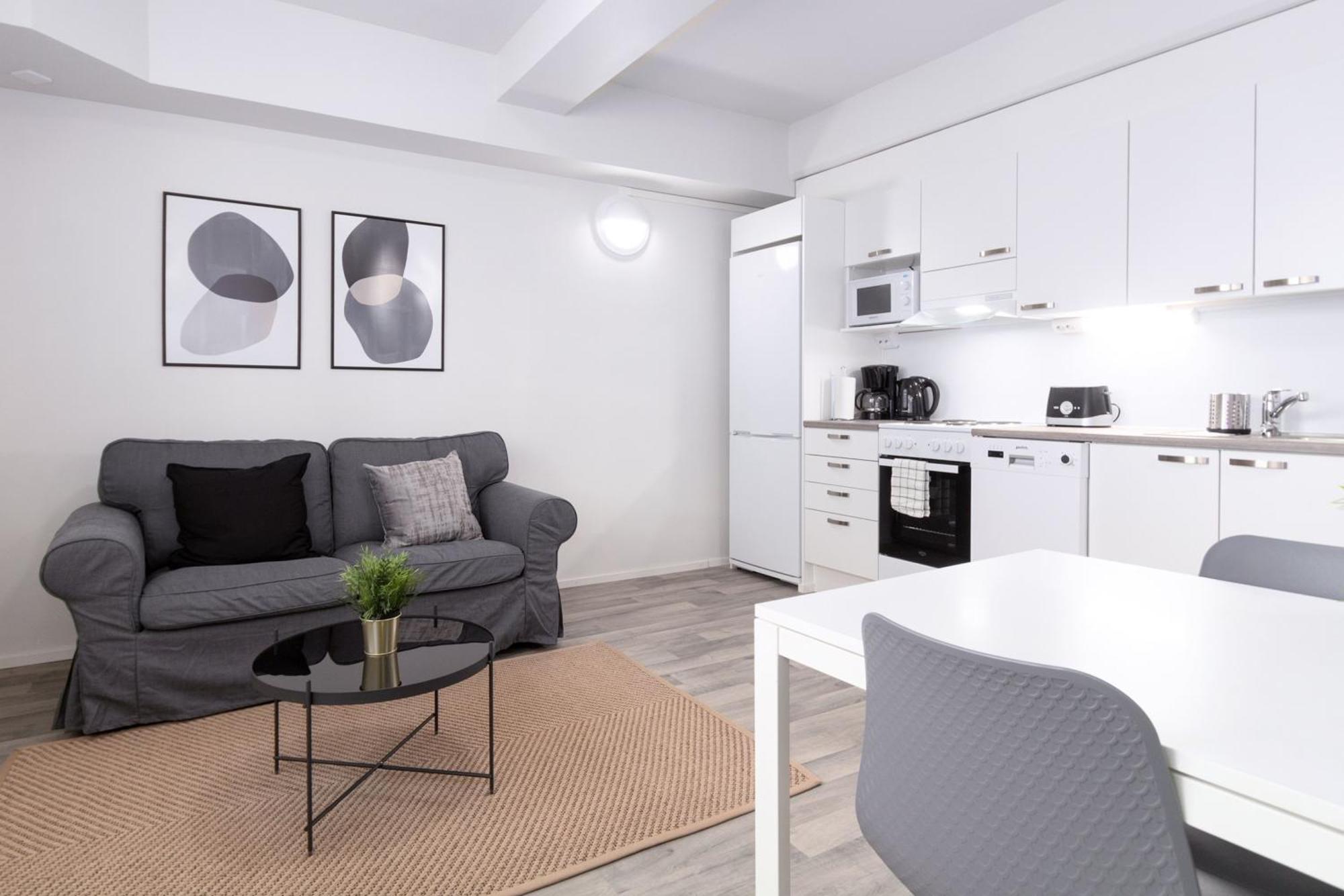 Forenom Serviced Apartments Rauma Kaivopuisto Exterior foto