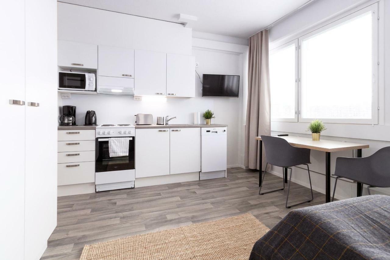 Forenom Serviced Apartments Rauma Kaivopuisto Exterior foto